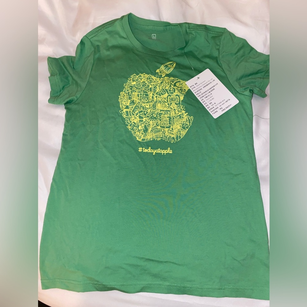 Today At Apple - Youth Size L T shirt